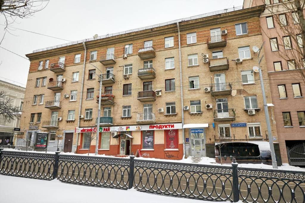 Apartment Near Bessarabsky Square Kiev Eksteriør billede