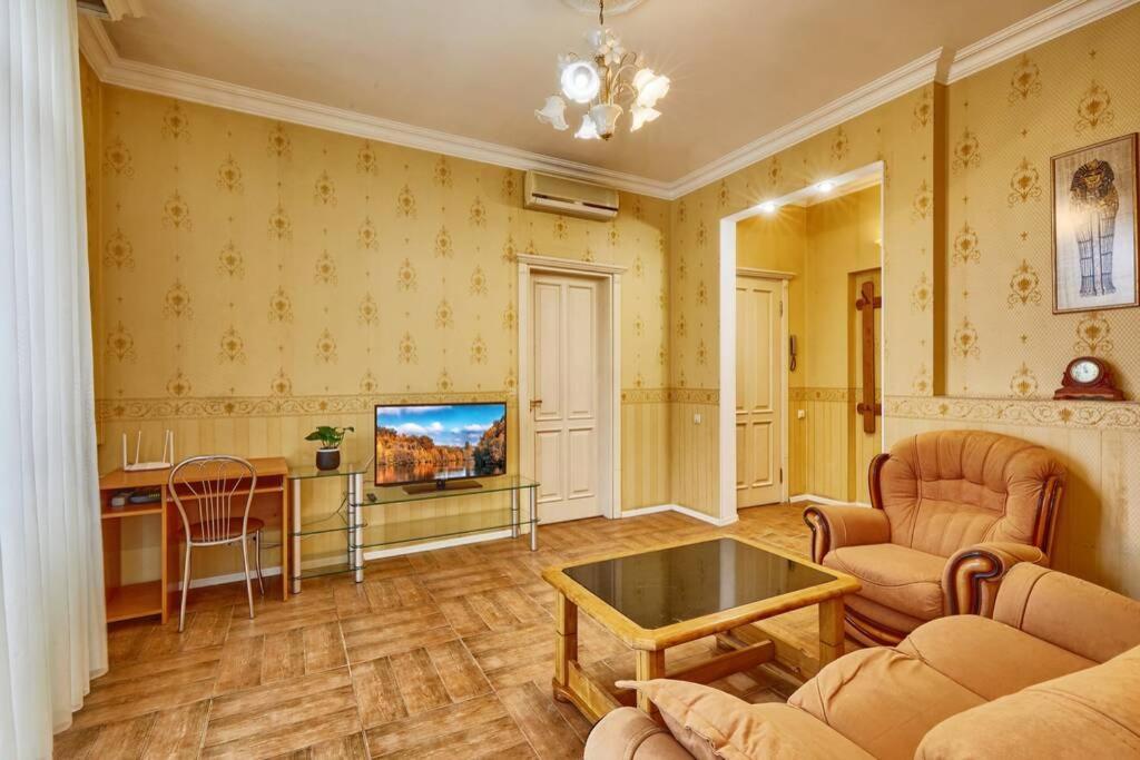 Apartment Near Bessarabsky Square Kiev Eksteriør billede